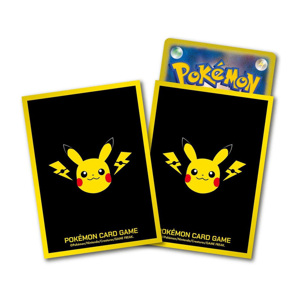 Pokemon Card Game TCG Deck Sleeves Pikachu And Thunder