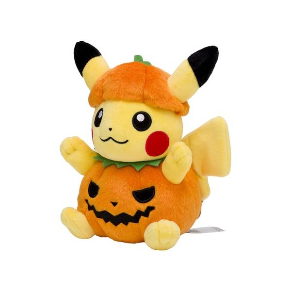 Pokemon Plush Halloween - Pumpkin Pikachu