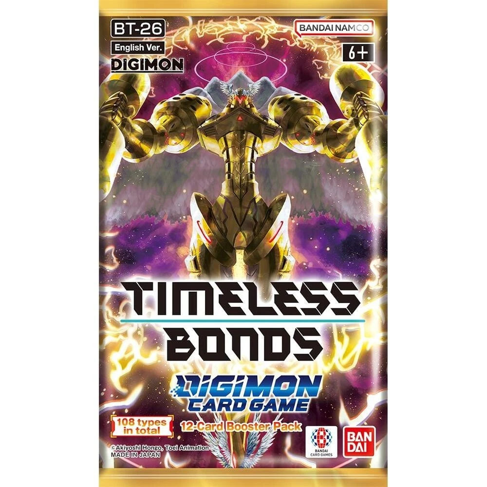 Digimon Card Game | Timeless Bonds [BT26] | Booster Pack