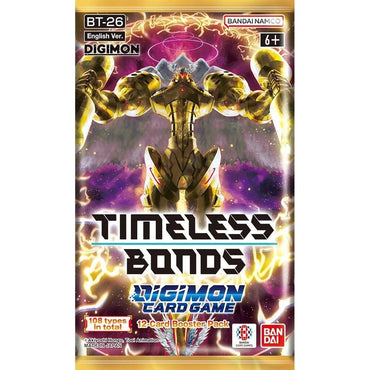 Digimon Card Game | Timeless Bonds [BT26] | Booster Pack