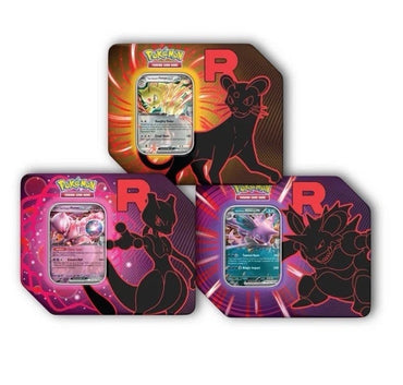 Team Rocket Tin - Set of 3