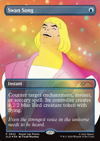 Magic: The Gathering | Secret Lair x Masters of the Universe: Swan Song Foil Edition