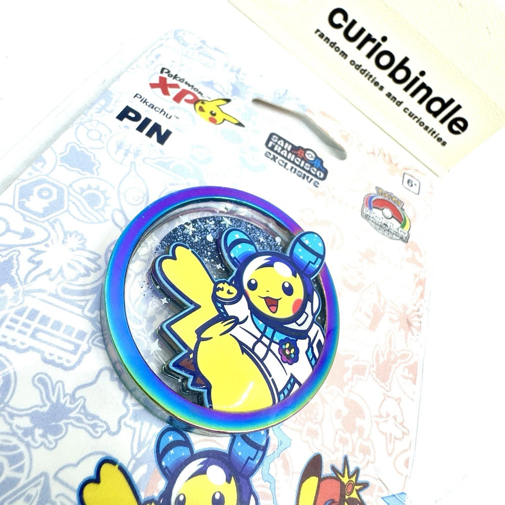 Pokémon XP World Championships 2026 San Francisco Exclusive - Pikachu Glitter Pin