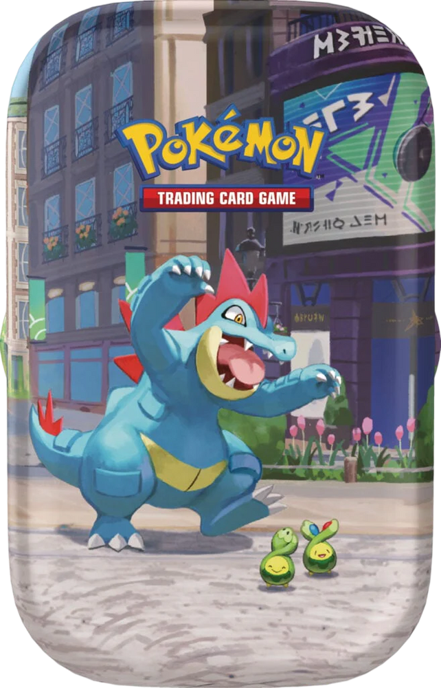 Lumiose City Mini Tin (Feraligatr & Budew)