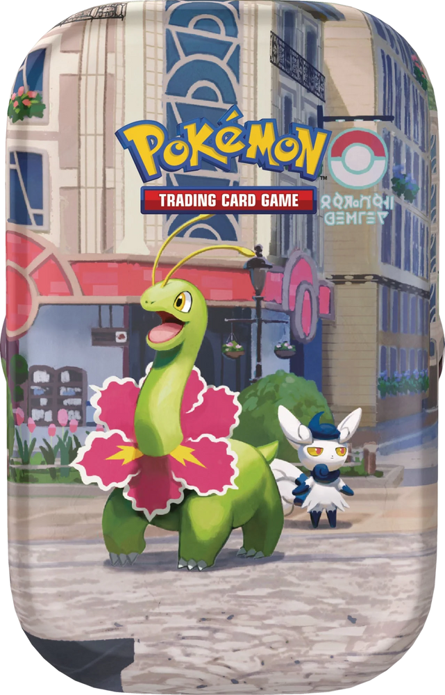 Lumiose City Mini Tin (Meganium & Meowstic)