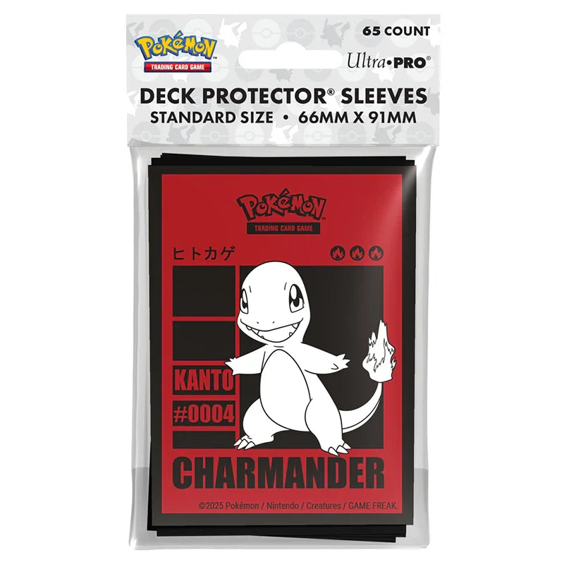 Ultra Pro: Deck Protector Sleeves - Pokemon Charmander (Kanto #0004)