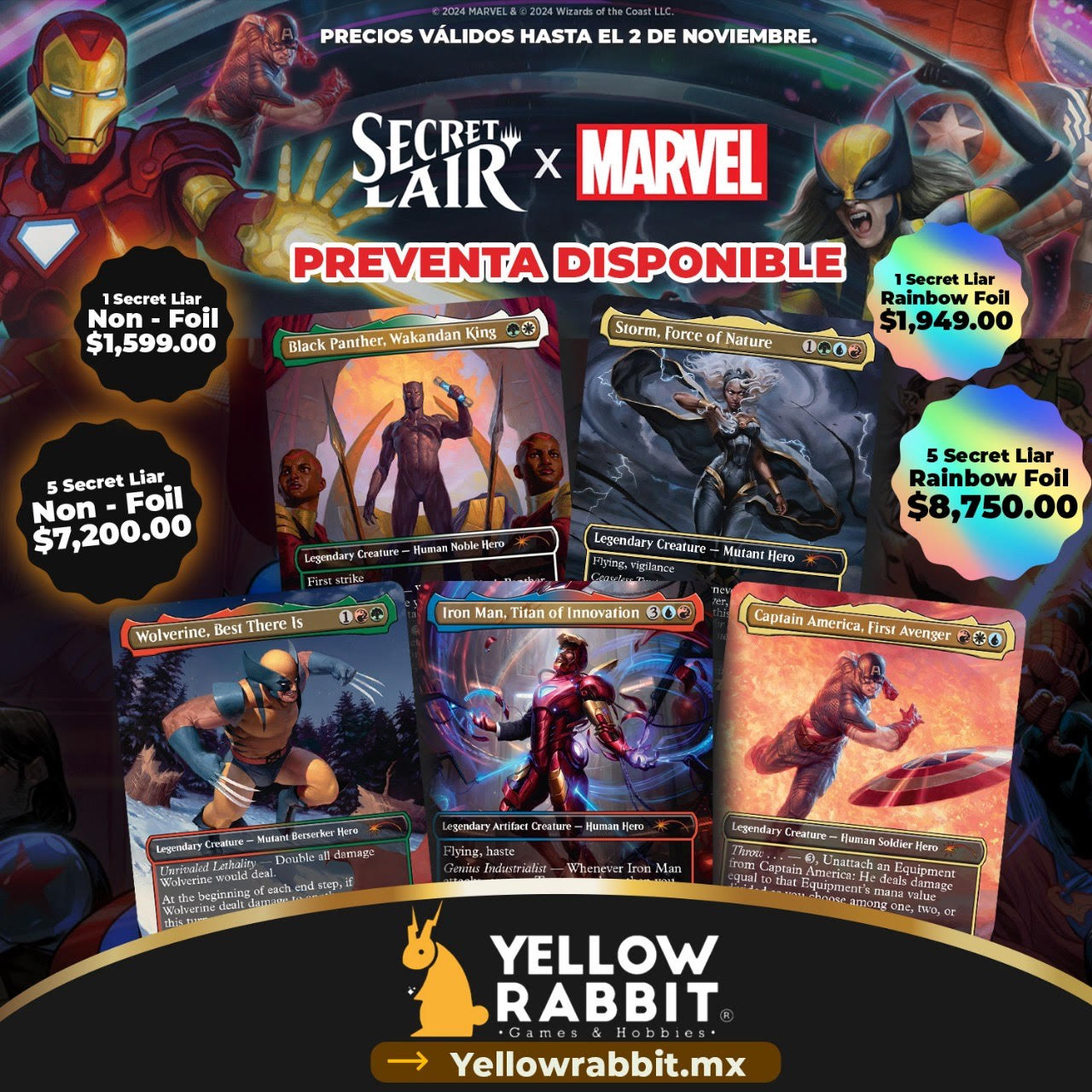 Secret Lair Marvel - Bundle