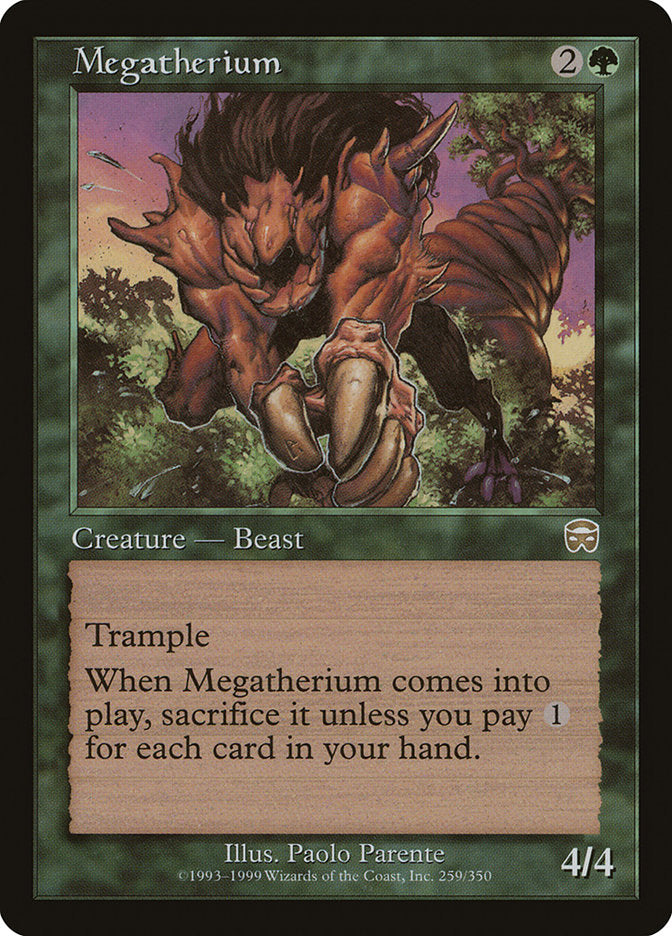 Megatherium [Mercadian Masques] 