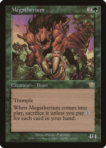 Megatherium [Mercadian Masques] 