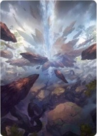 Prismatic Vista Art Card [Zendikar Rising Art Series] 