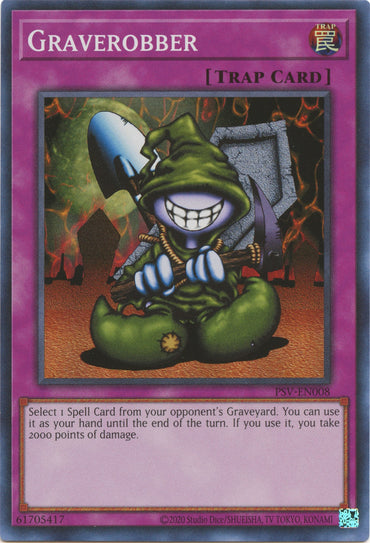 Graverobber (25th Anniversary) [PSV-EN008] Super Rare 