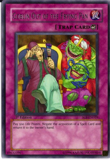 Goblin Out of the Frying Pan [SOI-EN059] Rare 