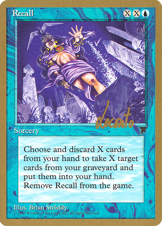 Recall (Michael Loconto) [Pro Tour Collector Set] 