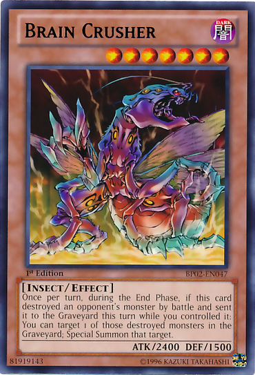 Brain Crusher [BP02-EN047] Rare 