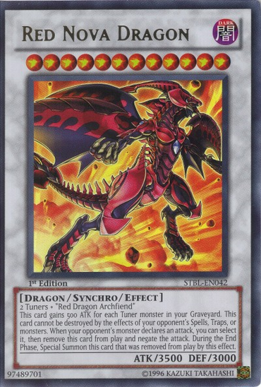 Red Nova Dragon [STBL-EN042] Ultra Rare 