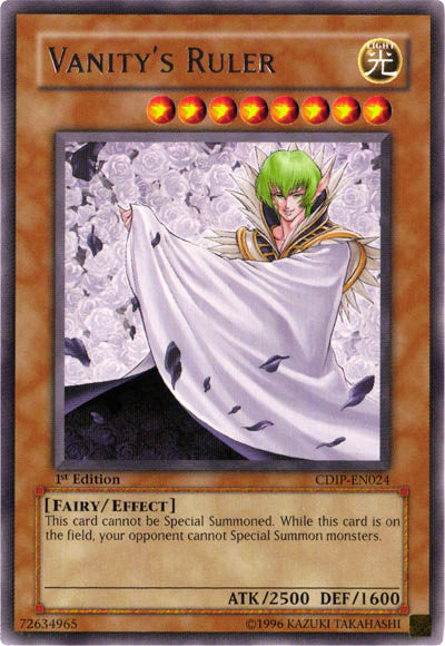 Vanity's Ruler [CDIP-EN024] Rare 