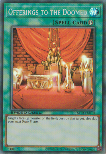 Offerings to the Doomed [STP3-EN010] Super Rare 