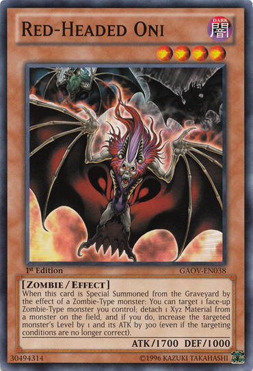 Red-Headed Oni [GAOV-EN038] Common 