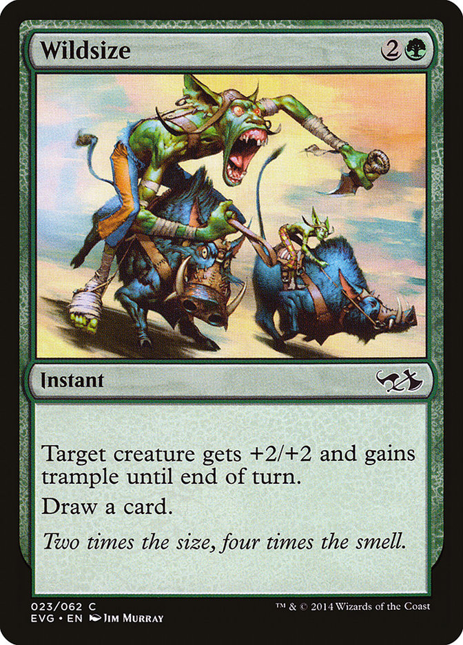 Wildsize (Elves vs. Goblins) [Duel Decks Anthology] 