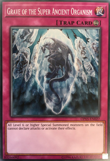 Grave of the Super Ancient Organism [OP05-EN027] Common 