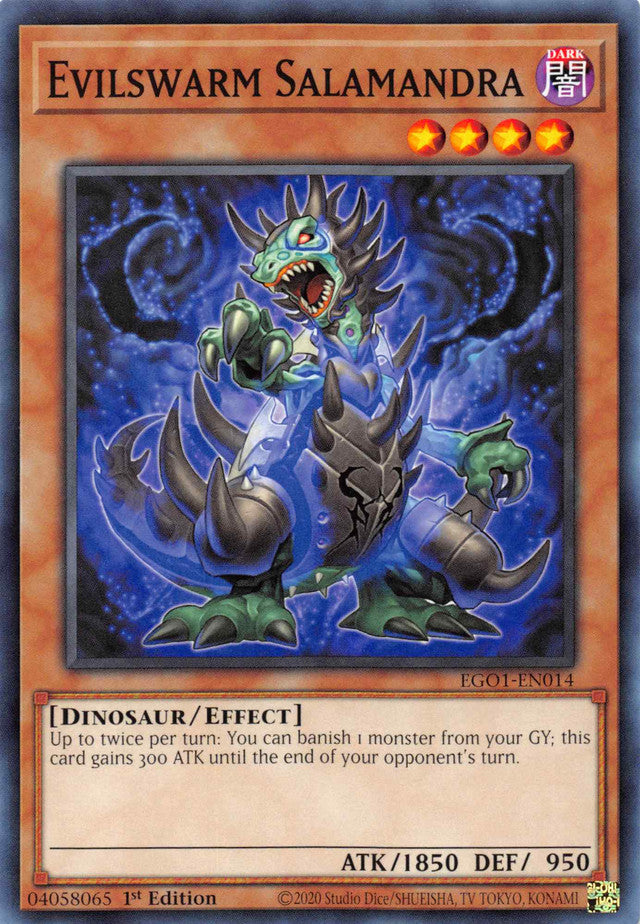 Evilswarm Salamander [EGO1-EN014] Common 