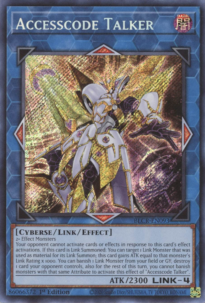 Accesscode Talker (Starlight Rare) [BLCR-EN093] Secret Rare 