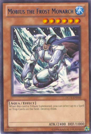 Mobius the Frost Monarch (Blue) [DL11-EN010] Rare 