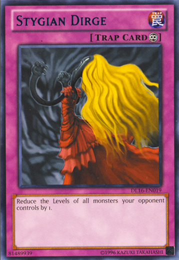 Stygian Dirge (Blue) [DL16-EN019] Rare 