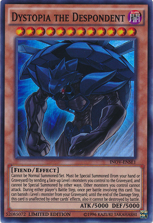 Dystopia the Despondent [INOV-ENSE1] Super Rare 