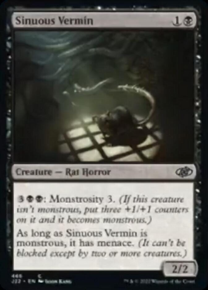 Sinuous Vermin [Jumpstart 2022]