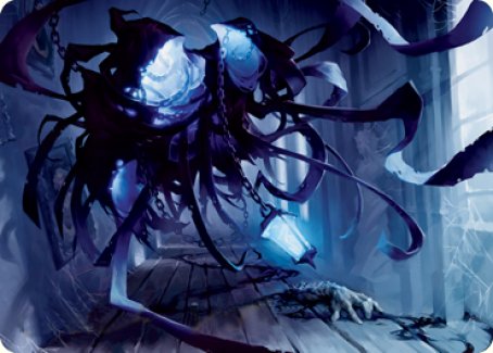 Spectral Adversary Art Card [Innistrad: Midnight Hunt Art Series] 