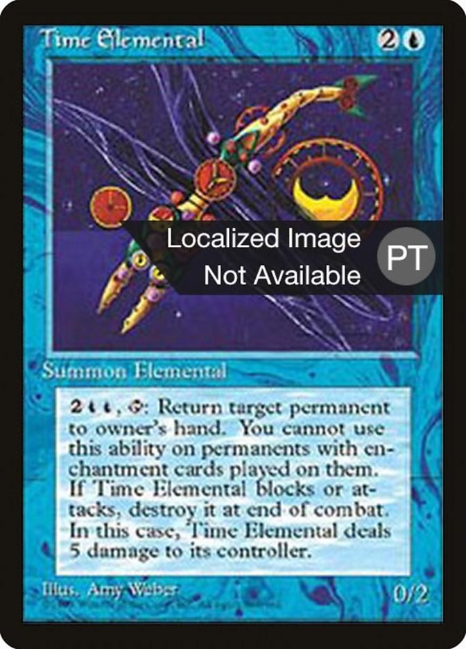 Time Elemental [Fourth Edition (Foreign Black Border)] 