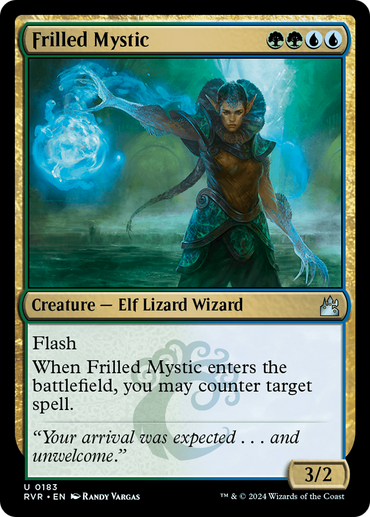 Frilled Mystic [Ravnica Remastered] 