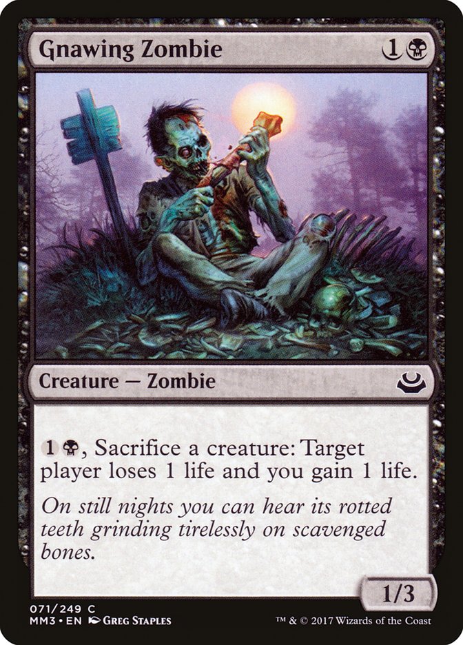 Gnawing Zombie [Modern Masters 2017] 