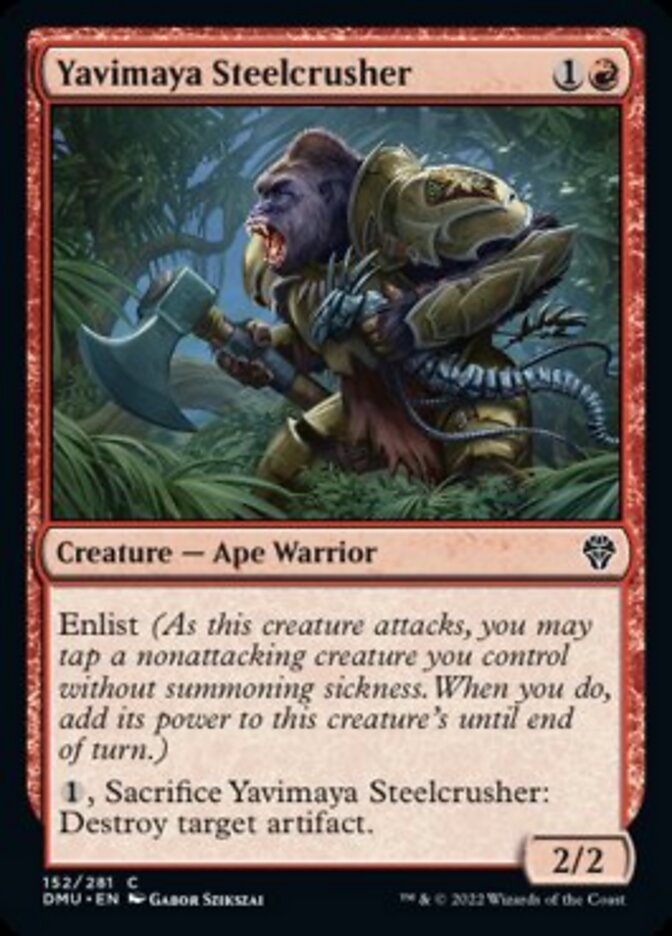 Yavimaya Steelcrusher [Dominaria United] 