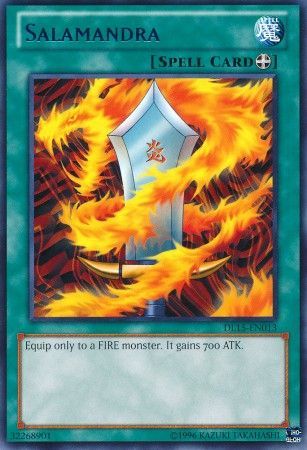 Salamander (Blue) [DL15-EN013] Rare 