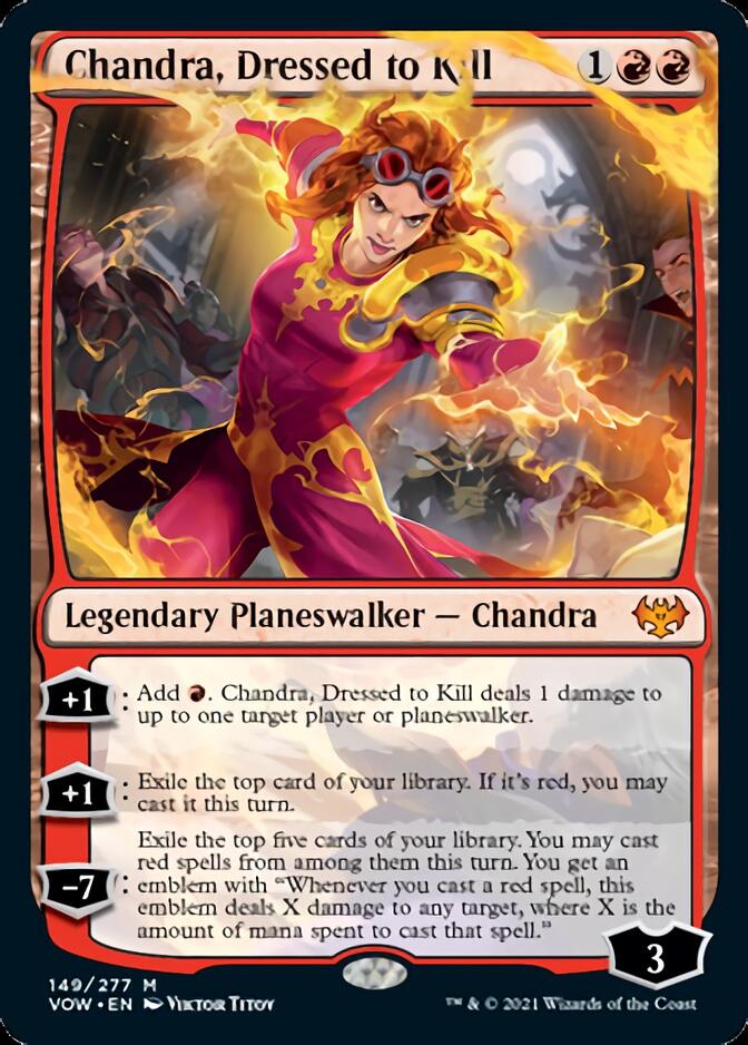 Chandra, Dressed to Kill [Innistrad: Crimson Vow] 