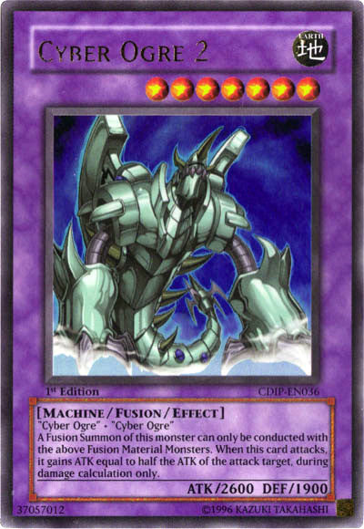 Cyber ​​Ogre 2 [CDIP-EN036] Ultra Rare 