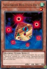 Speedroid Red-Eyed Dice [WIZARD-EN099] Rare 