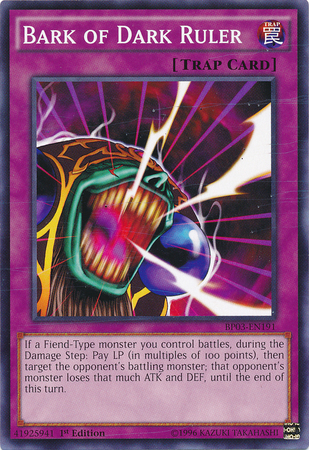 Bark of Dark Ruler [BP03-EN191] Common 