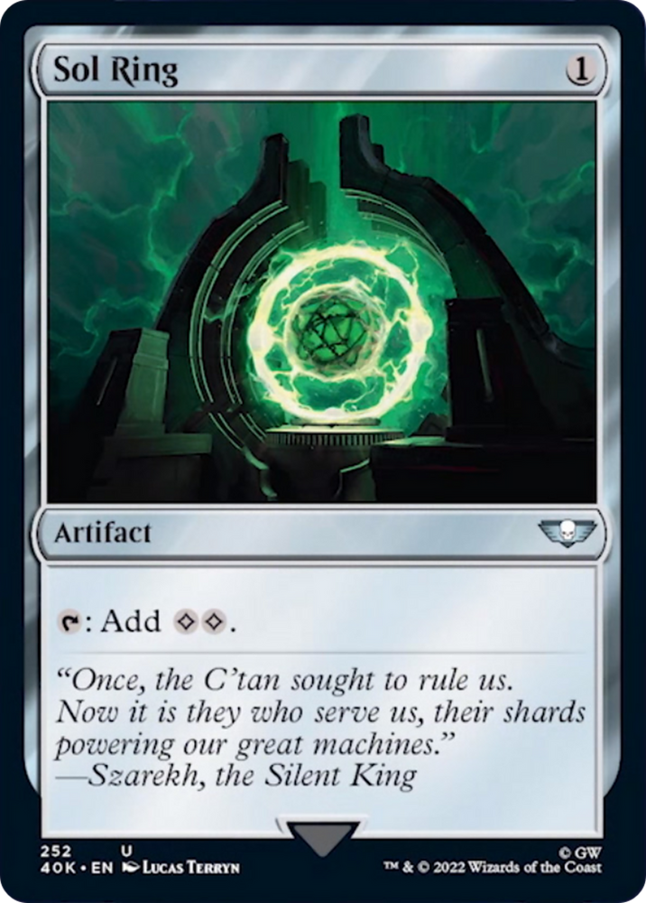 Sol Ring (252) (Surge Foil) [Warhammer 40,000] 