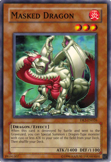 Masked Dragon [DR3-EN026] Common 