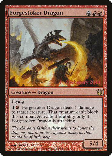 Forgestoker Dragon [Born of the Gods Prerelease Promos]