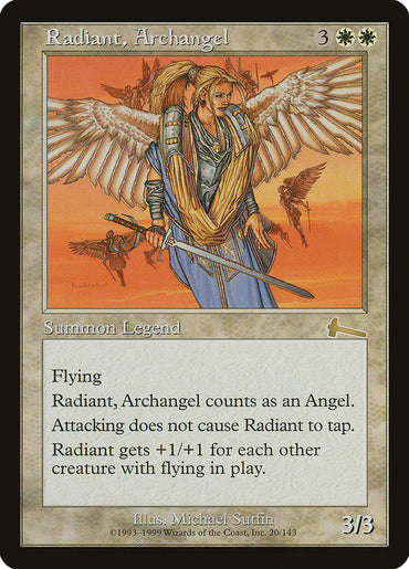 Radiant, Archangel [Urza's Legacy] 