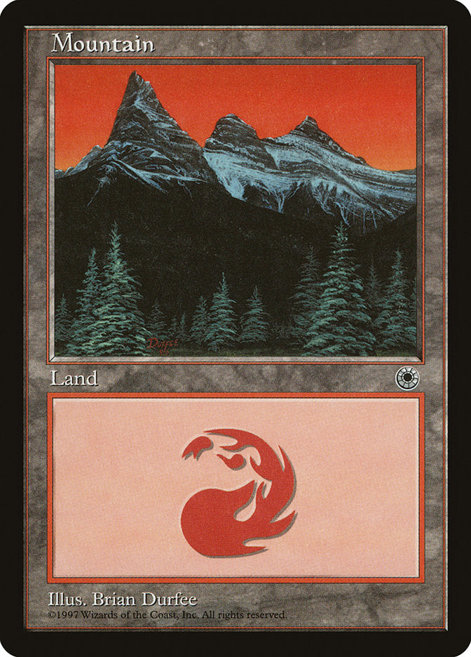 Mountain (9/6 Signature / Tallest Peak Left) [Portal] 