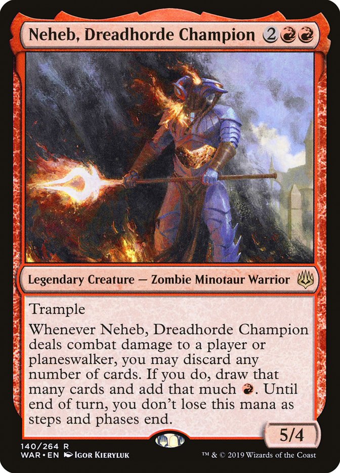 Neheb, Dreadhorde Champion [War of the Spark] 