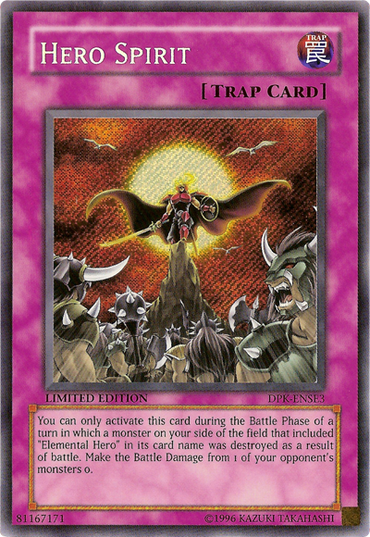 Hero Spirit [DPK-ENSE3] Super Rare 