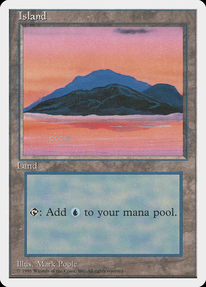 Island (Signature on Bottom Left) [Introductory Two-Player Set] 