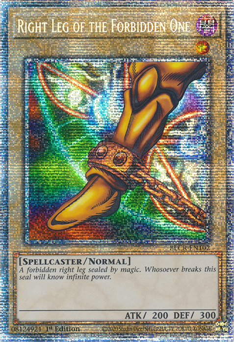 Right Leg of the Forbidden One [BLCR-EN102] Starlight Rare 
