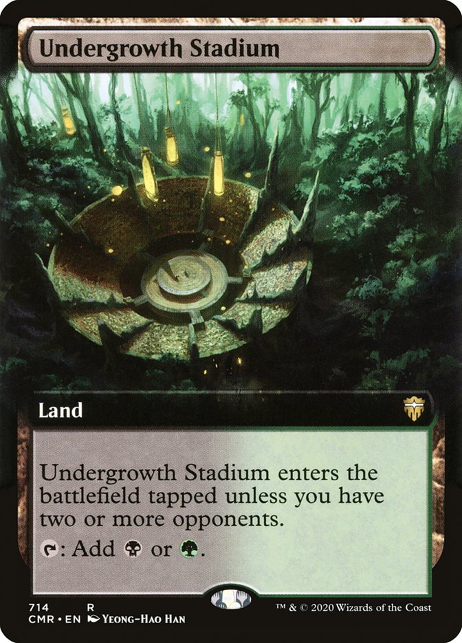 Undergrowth Stadium (Extended Art) [Commander Legends] 